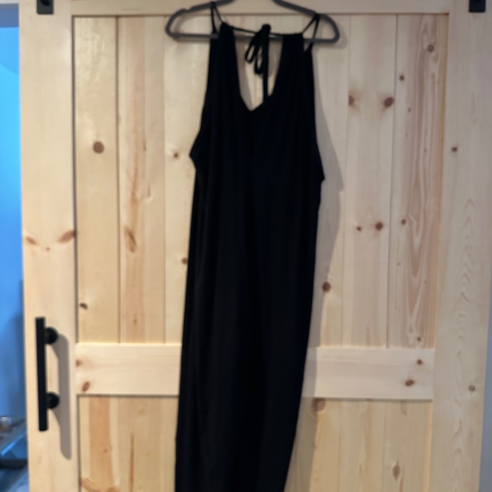 ✨ NWT Bobi Los Angeles Black Sleeveless Jumpsuit - Size M ✨